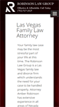 Mobile Screenshot of familylawyerlasvegas.com