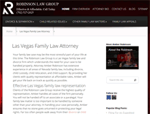 Tablet Screenshot of familylawyerlasvegas.com